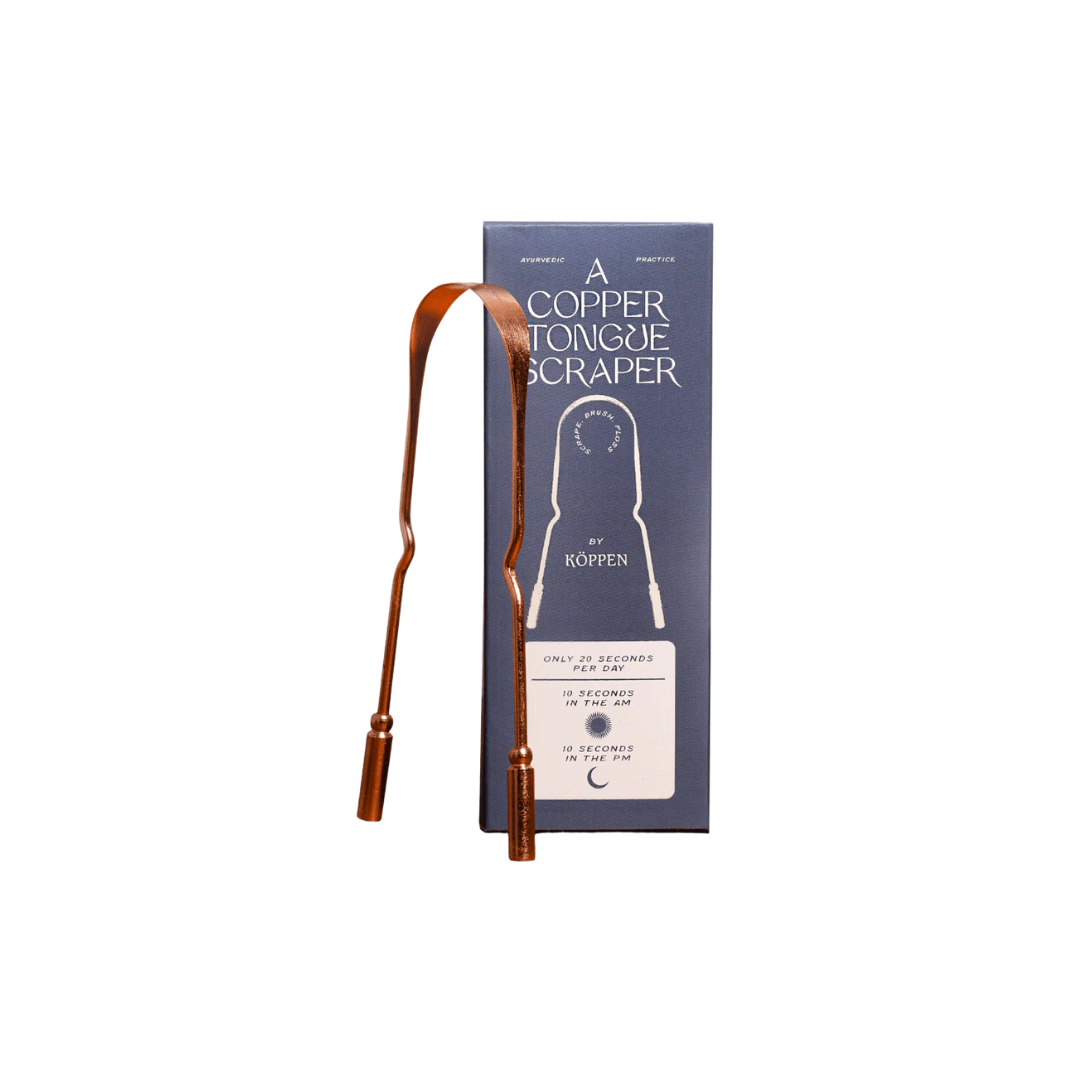 Pure Copper Tongue Scraper