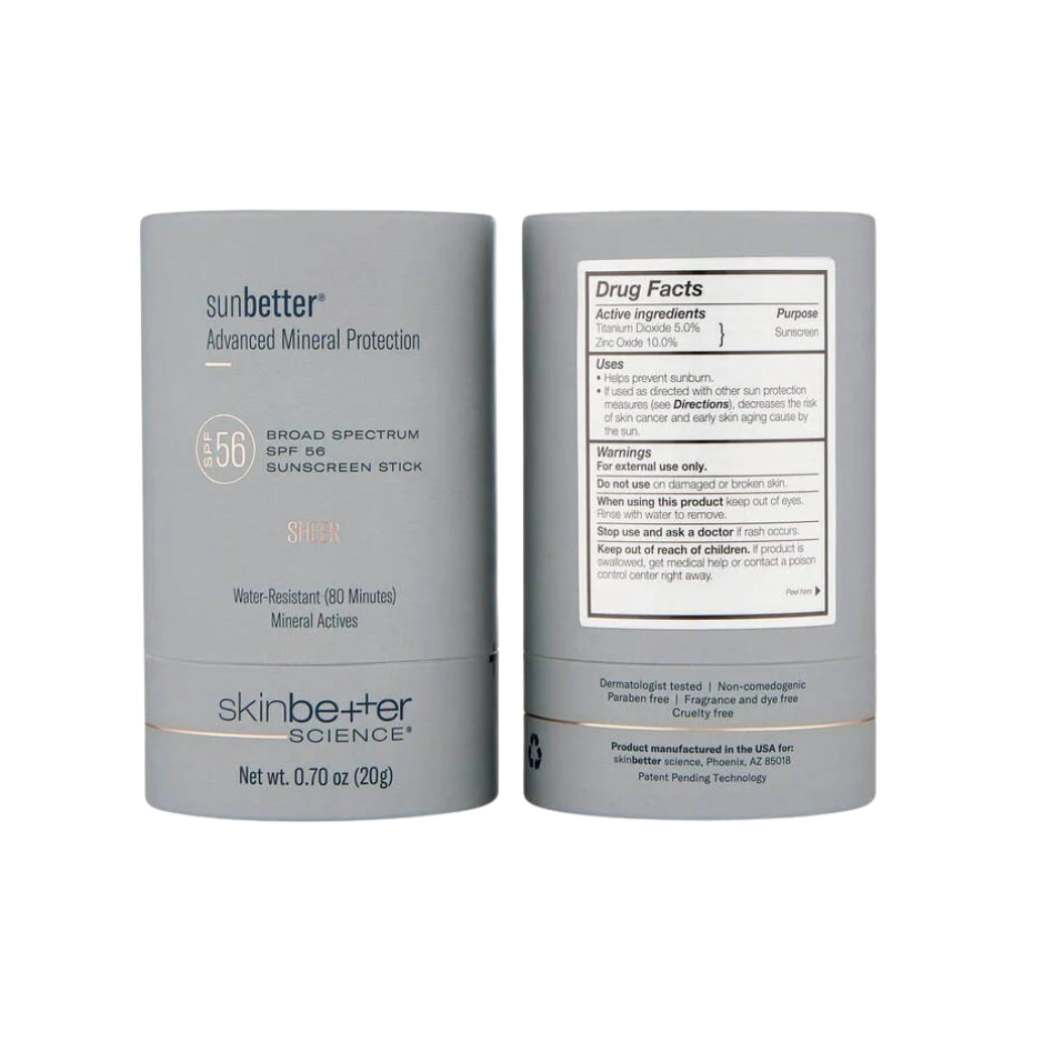 Sunbetter SHEER SPF 56 Sunscreen Stick