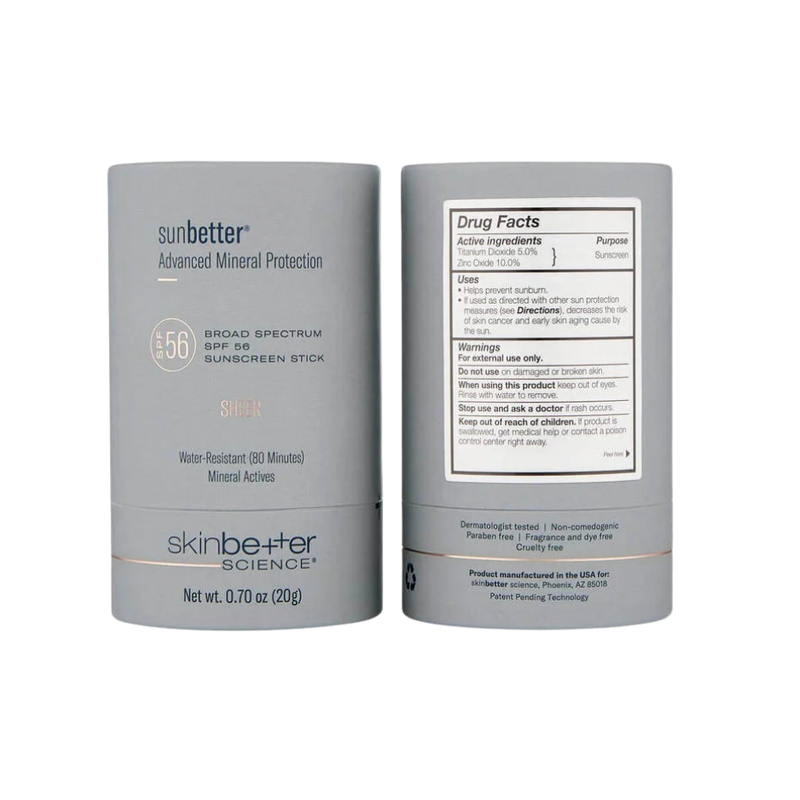 Sunbetter SHEER SPF 56 Sunscreen Stick