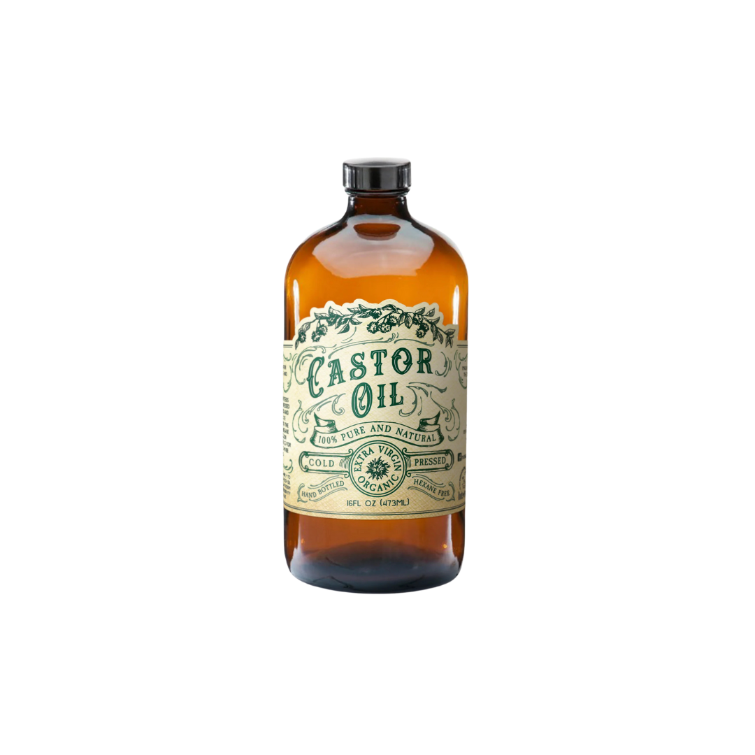 Organic Cold-Pressed Castor Oil (Hexane-Free)